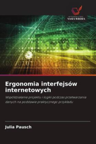 Kniha Ergonomia interfejsów internetowych Julia Pausch