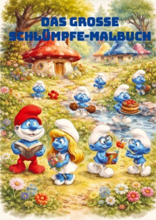 Kniha Das große Schlümpfe-Malbuch H. Mourits