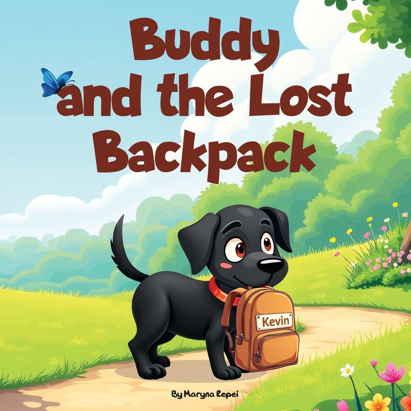 Kniha Buddy and the Lost Backpack Maryna Repei