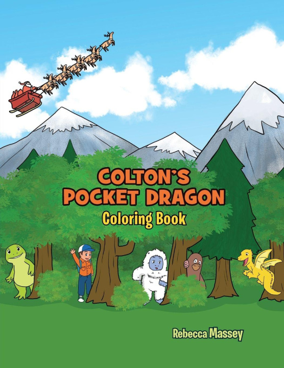 Knjiga COLTON'S POCKET DRAGON Coloring Book Rebecca C. Massey