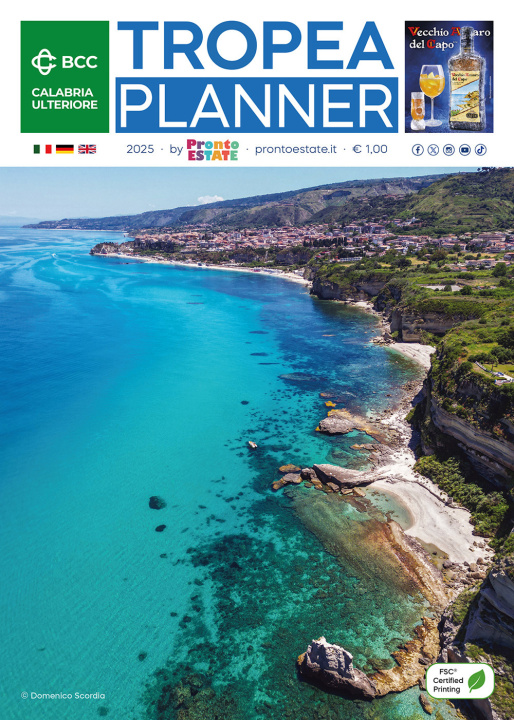 Knjiga Tropea planner 2025 