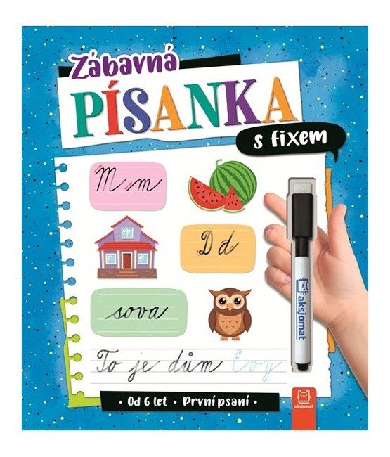 Kniha Zábavná písanka s fixem - První psaní Anna Podgórska