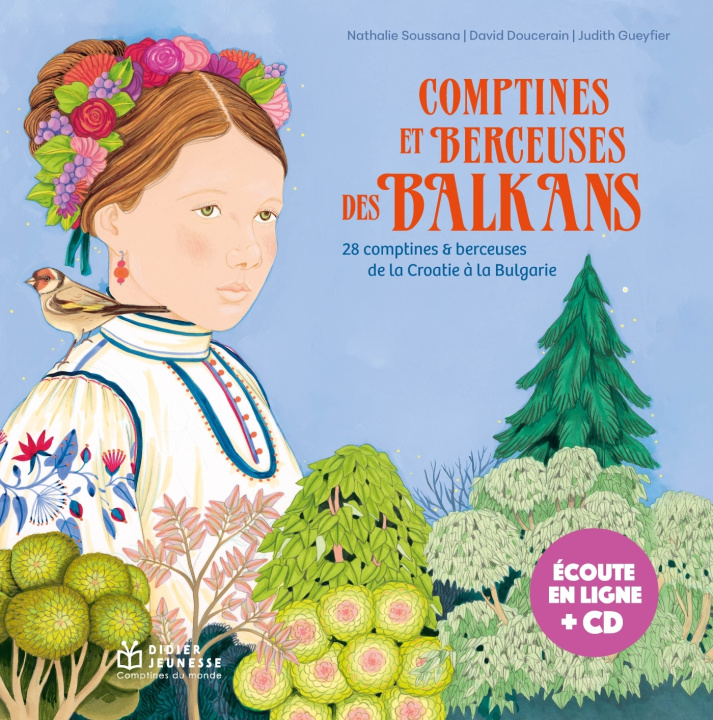 Carte Comptines et berceuses des Balkans 