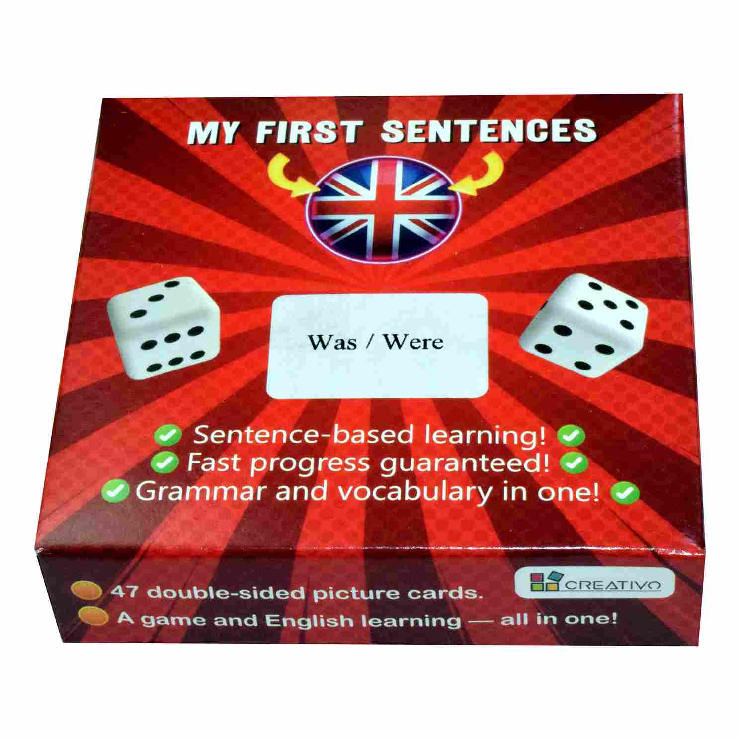 Knjiga My First Sentences WAS, WERE 