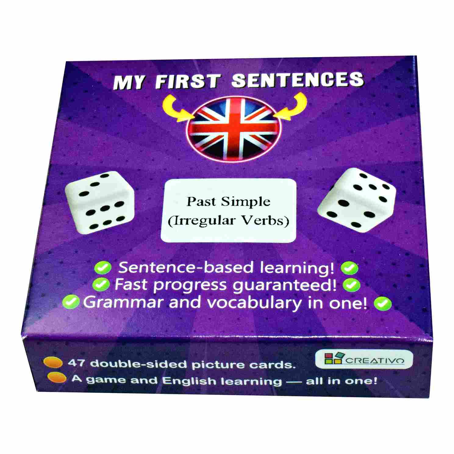 Knjiga My First Sentences PAST SIMPLE. IRREGULAR VERBS 