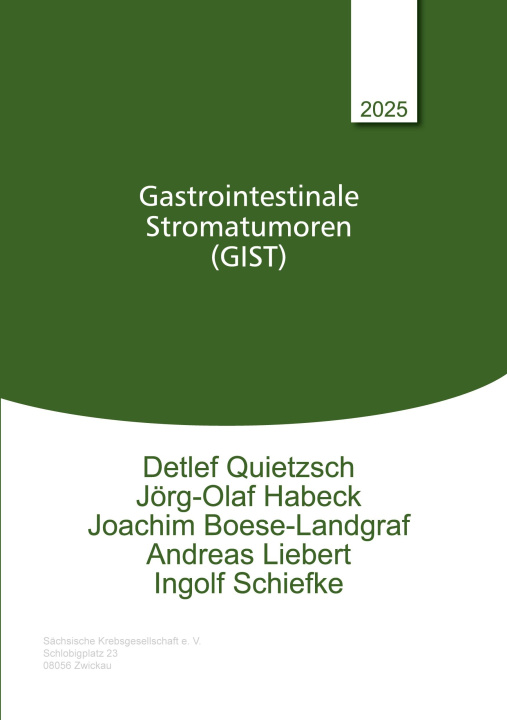 Kniha Gastrointestinale Stromatumoren (GIST) Jörg-Olaf Habeck