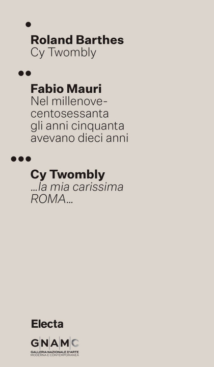 Kniha Cy Twombly. Ediz. italiana e inglese Roland Barthes