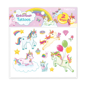 Hra/Hračka TRÖTSCH- Tattoos Einhornwelt Trötsch Verlag GmbH & Co.KG