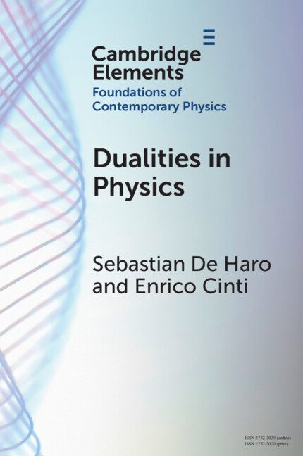 Książka Dualities in Physics Sebastian De Haro