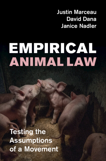 Knjiga Empirical Animal Law Justin Marceau