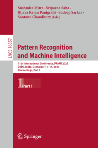 Knjiga Pattern Recognition and Machine Intelligence Sushmita Mitra