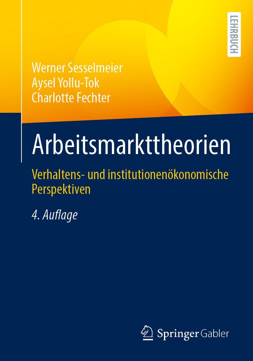 Buch Arbeitsmarkttheorien Werner Sesselmeier
