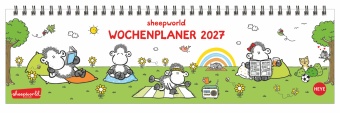 Kalendár/Diár sheepworld Wochenquerplaner 2027 
