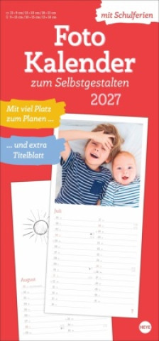 Kalendár/Diár Fotokalender zum Selbstgestalten 2027 