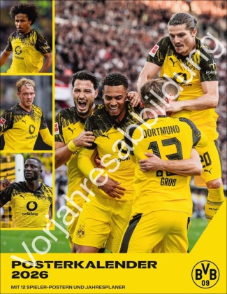 Koledar/Rokovnik BVB Posterkalender 2027 