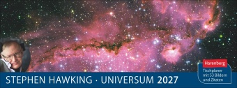 Kalendár/Diár Stephen Hawking Universum Premium-Tischplaner 2027 - Wochenkalender mit 53 Bildern und Zitaten Stephen Hawking