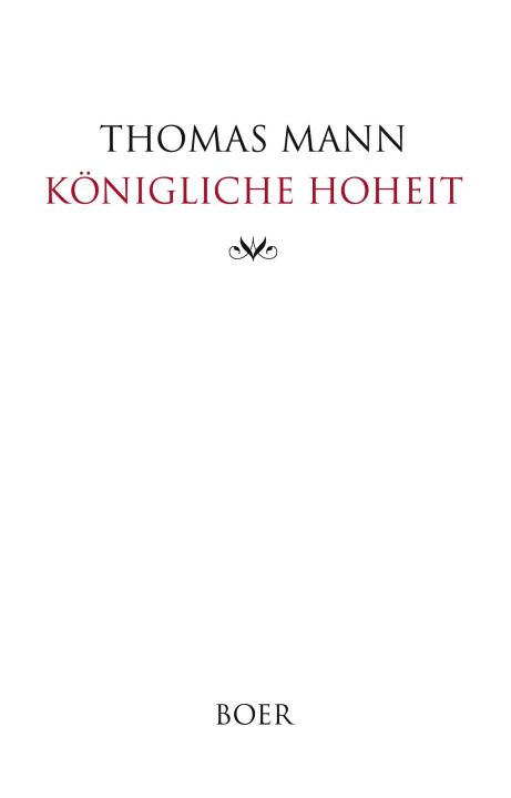Kniha Königliche Hoheit 