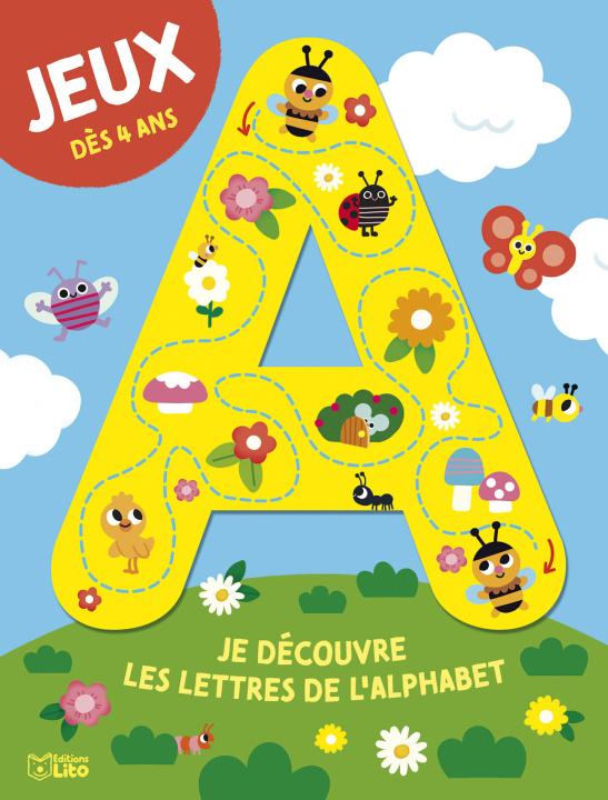 Kniha JEUX JE DEC LETTRES ALPHABET 