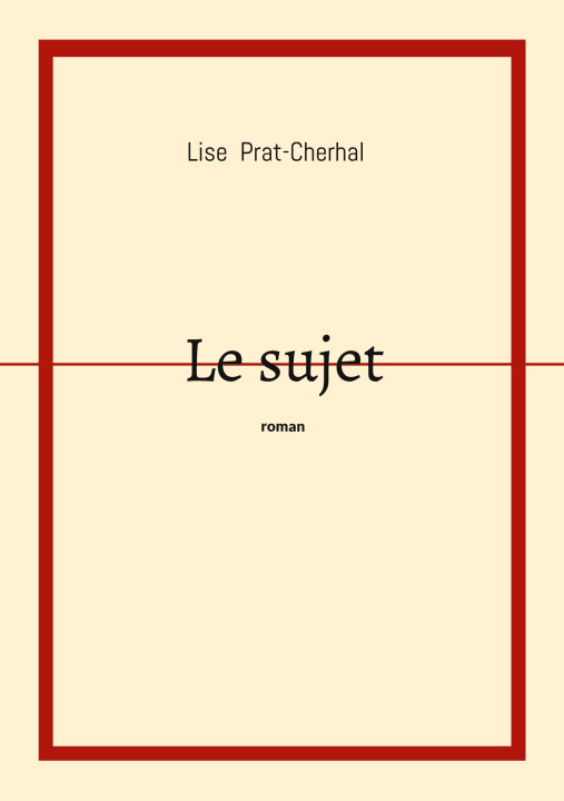 Kniha SUJET PRAT-CHERHAL LISE