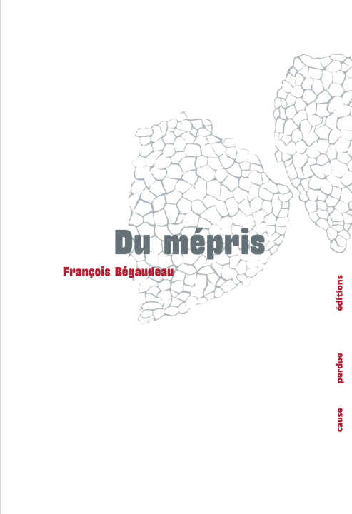 Kniha Du mépris BÉGAUDEAU