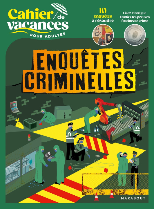 Knjiga Cahier de vacances enquêtes criminelles 