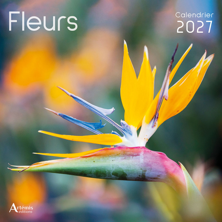 Kalendář/Diář Calendrier Fleurs 2027 