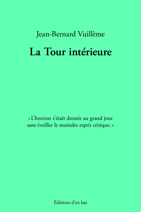 Knjiga La Tour intérieure VUILLÈME