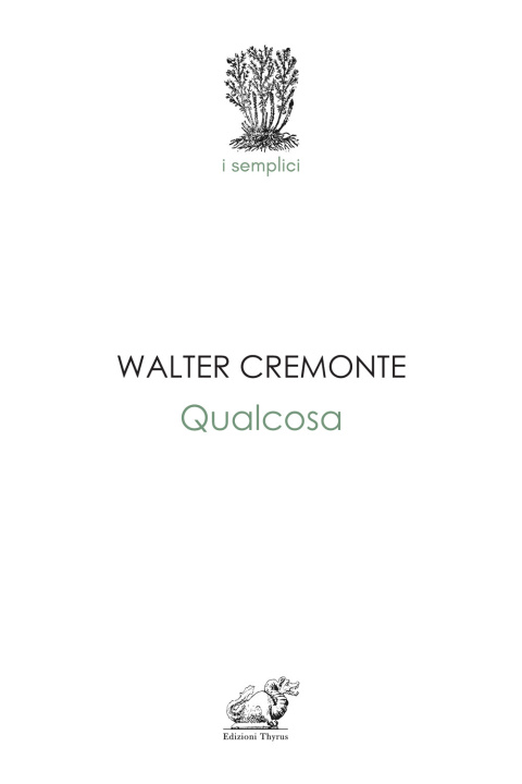 Knjiga Qualcosa Walter Cremonte