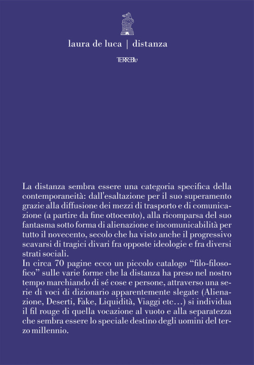 Buch Distanza Laura De Luca