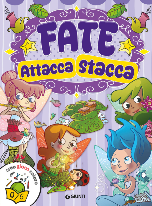 Libro Fate. Attacca stacca. Con adesivi Martina Boschi