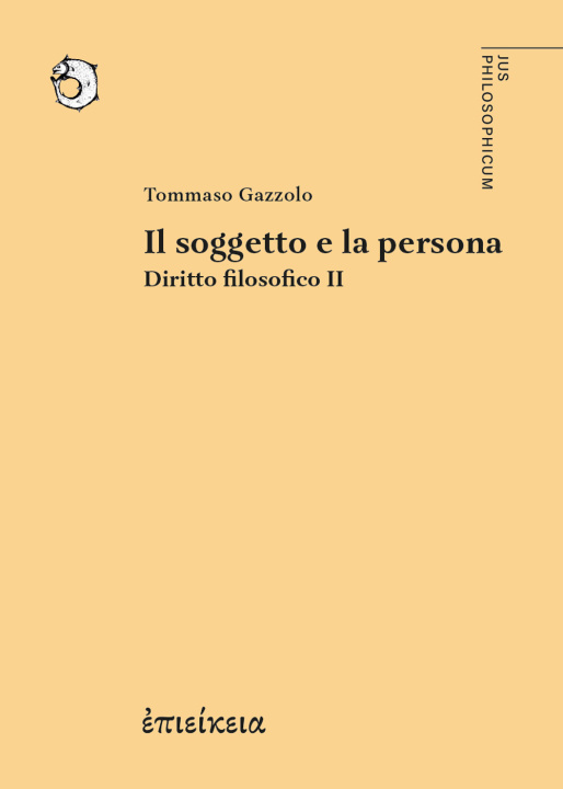Knjiga Diritto filosofico Tommaso Gazzolo