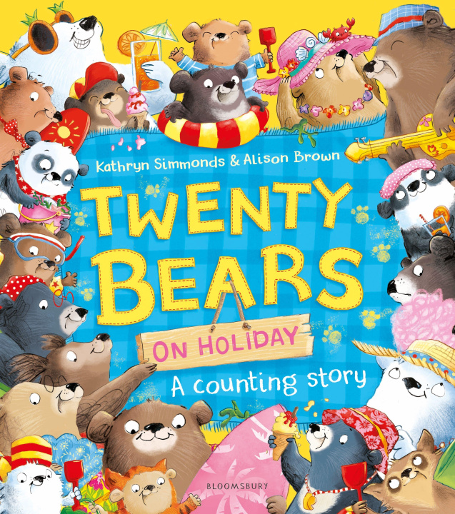 Kniha Twenty Bears On Holiday Kathryn Simmonds