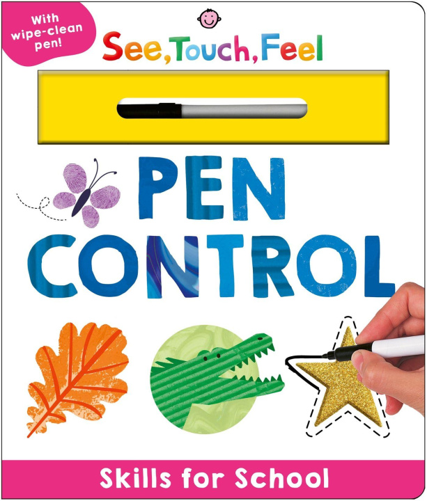 Knjiga See, Touch, Feel Skills for School: Pen Control Priddy Books