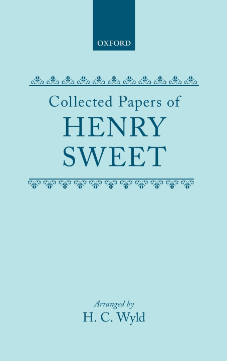 Kniha COLLECTED PAPERS (WYLD) C SWEET