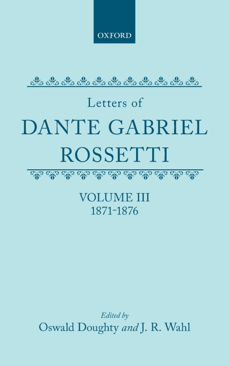 Könyv ROSSETTI WAHL DOUGHTY