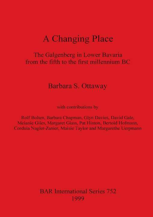 Kniha A Changing Place Barbara S. Ottaway