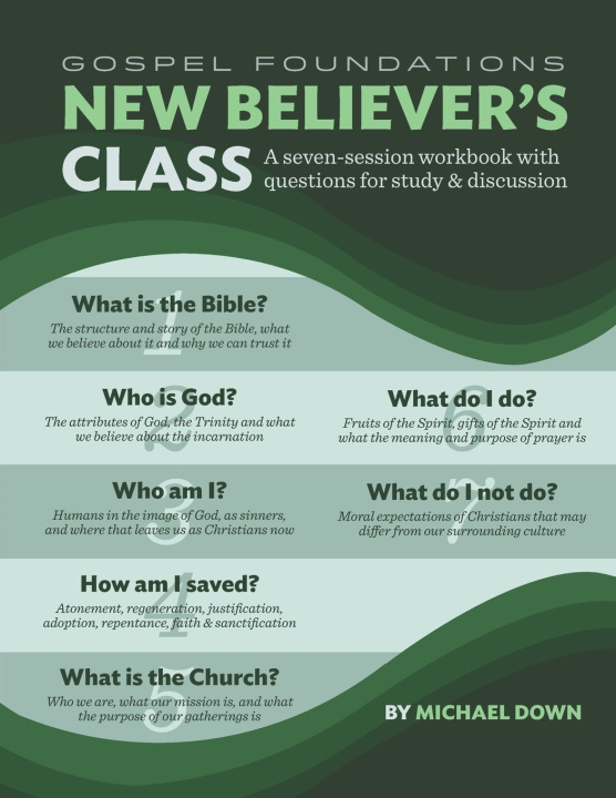 Knjiga New Believer's Class Michael Down