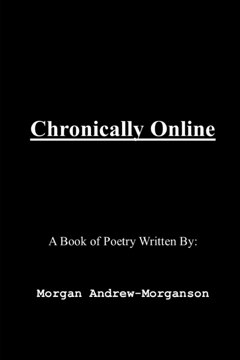 Kniha Chronically Online Morgan Andrew-Morganson