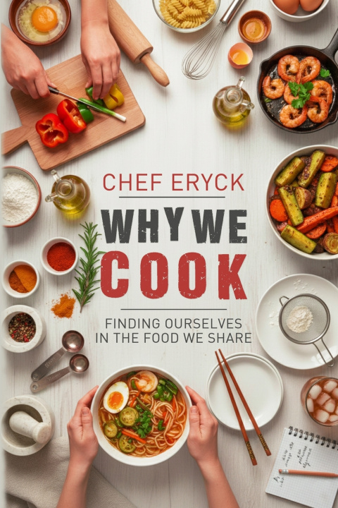 Kniha Why We Cook Chef Eryck