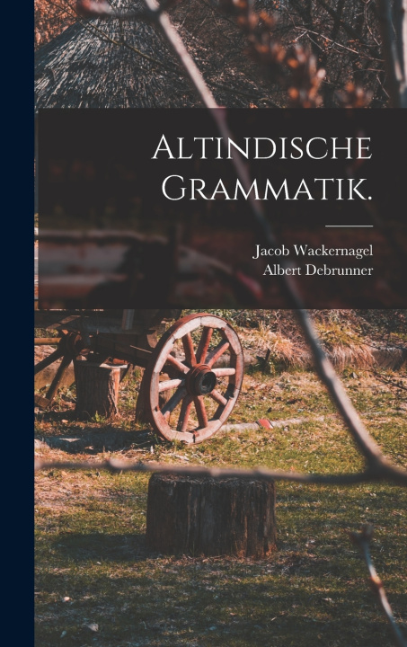 Carte Altindische Grammatik. Jacob Wackernagel