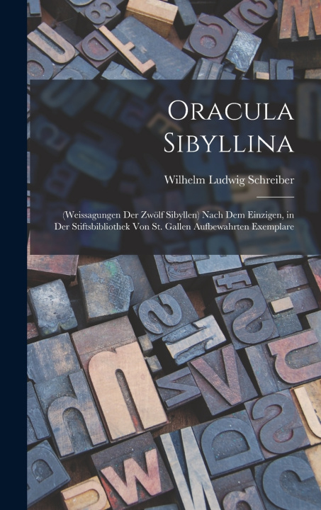 Knjiga Oracula Sibyllina Wilhelm Ludwig Schreiber