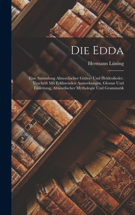 Könyv Die Edda Hermann Lüning