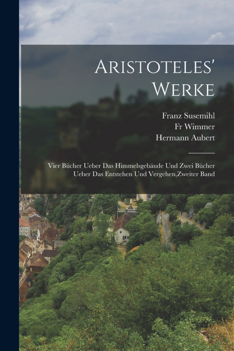 Kniha Aristoteles' Werke Aristotle