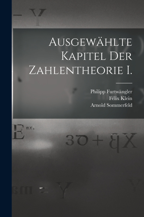 Kniha Ausgewählte Kapitel der Zahlentheorie I. Félix Klein