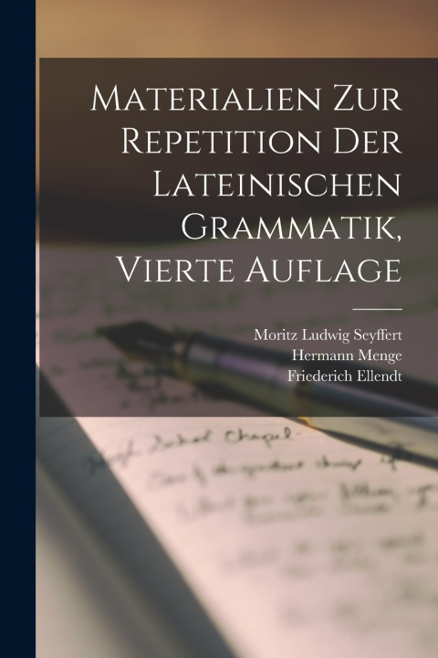 Libro Materialien zur Repetition der Lateinischen Grammatik, vierte Auflage Hermann Menge