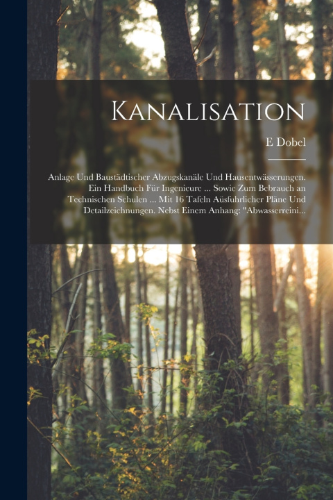 Kniha Kanalisation E Dobel