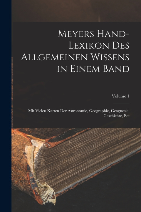 Kniha Meyers Hand-Lexikon Des Allgemeinen Wissens in Einem Band Anonymous