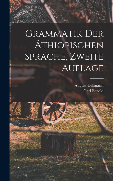 Buch Grammatik der äthiopischen Sprache, zweite Auflage August Dillmann