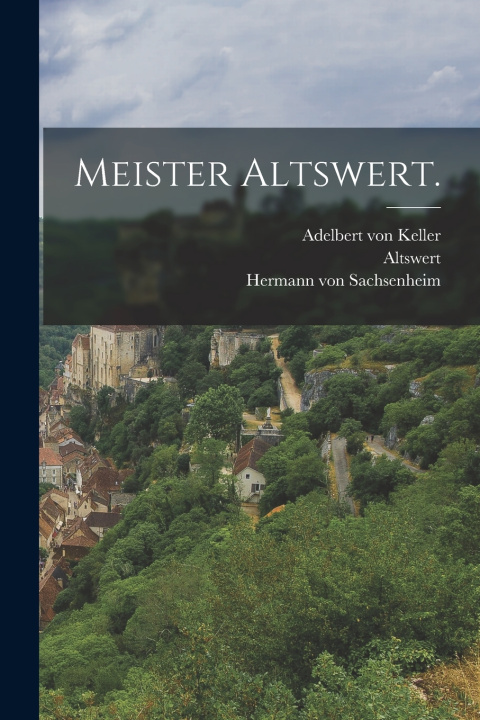 Boek Meister Altswert. Altswert (meister.)