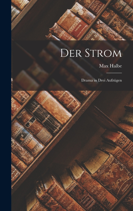 Kniha Der Strom Max Halbe